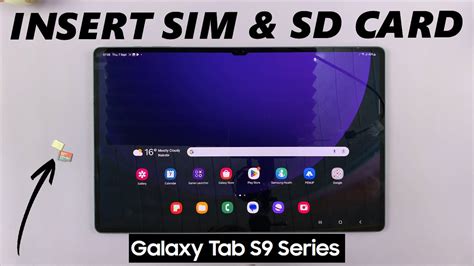 insert sim card samsung s9.